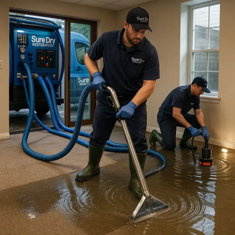 Water Extraction and Removal process in Armstrong County, TX